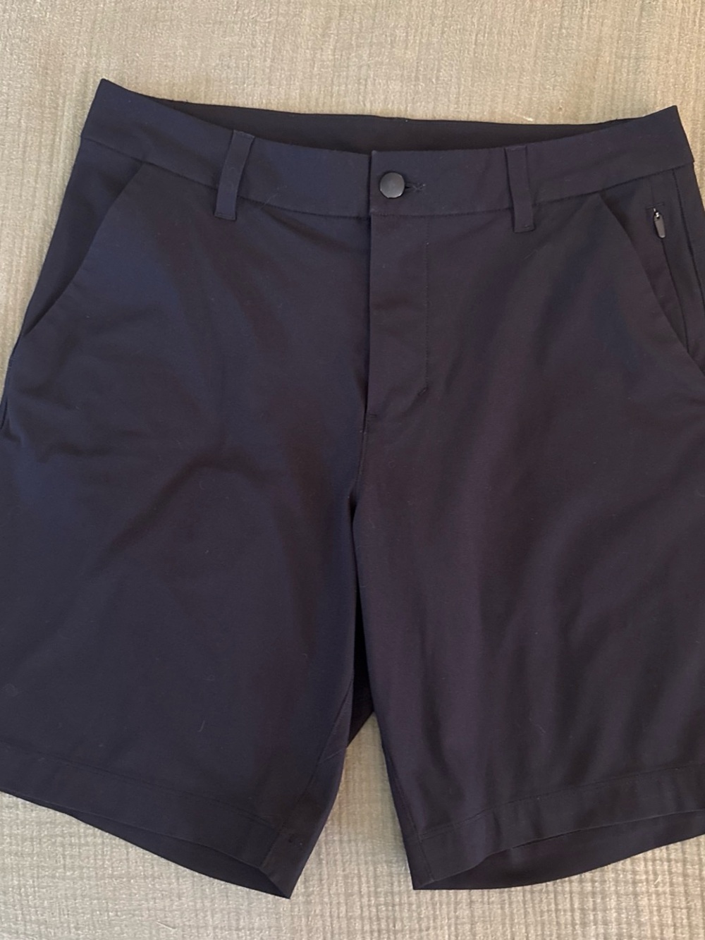 Men's Black Performance Shorts
